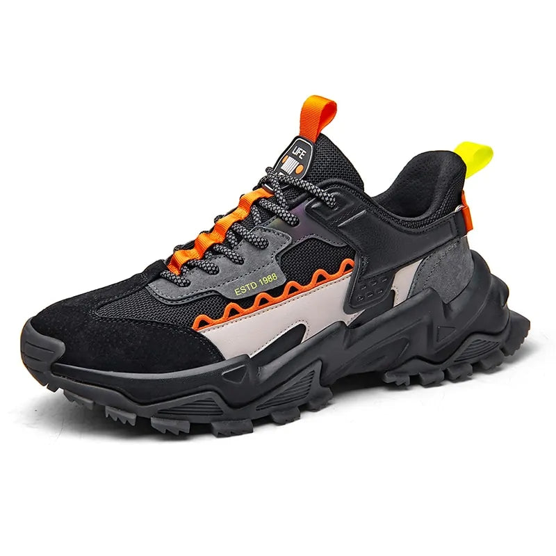 Genuine Leather Sneakers