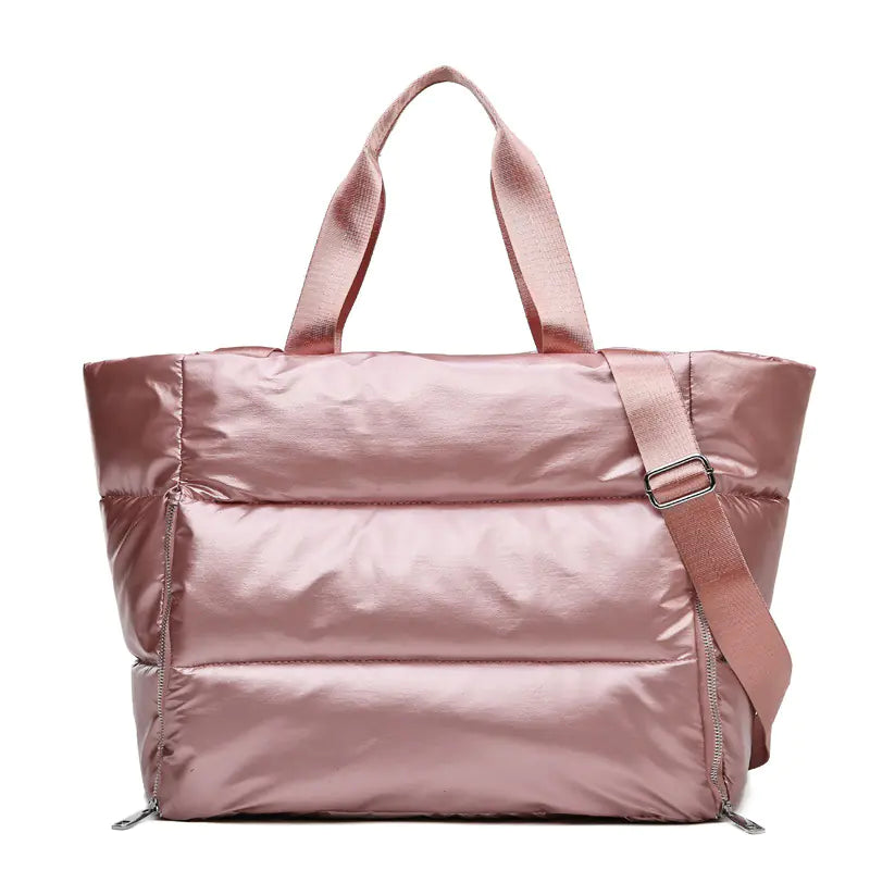 Metallic Gym Bag