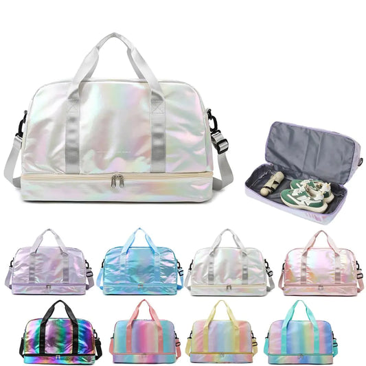 Shiny Fit Bag – Stylish, Waterproof & Shoe-Ready